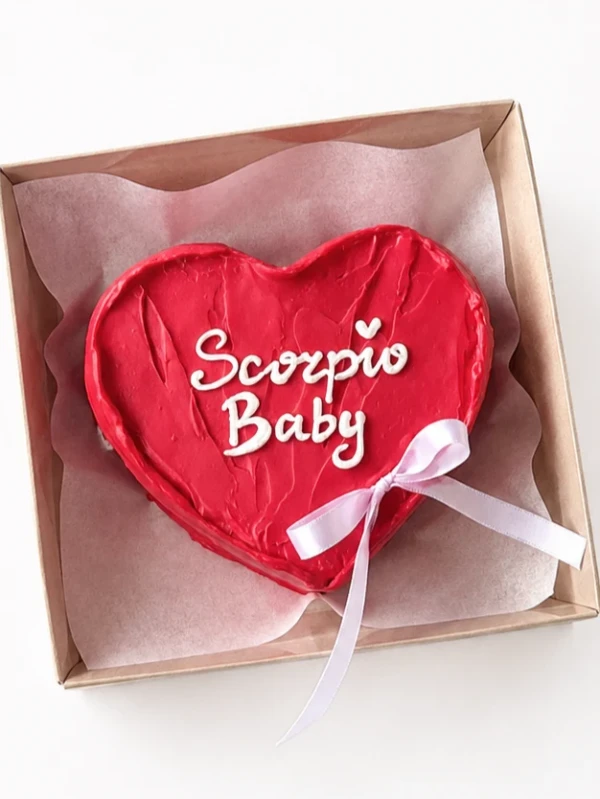 Бенто - торт "Scorpio Baby Heart"